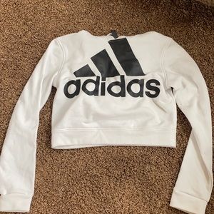 Adidas cropped hoodie